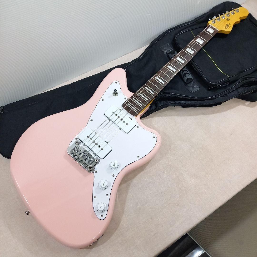 Electric Guitar Jazzmaster G&L Doheny Tribute MFD Tremolo Pink