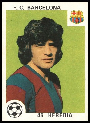 Editorial Maga - 'Futbol - Liga Espanola 78-79' (1978) - Heredia (F.C. Barcel...