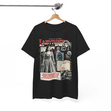 Camiseta gráfica de película Labyrinth 1986, camiseta de película de fantasía Jim Henson David Bowie