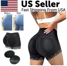 Booty Shaper Padded Underwear Panty Women's FAKE ASS Butt Lifter Hip Enhancer