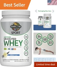 Non-GMO Vanilla Whey Protein Isolate - 20 Servings, Best Post-Workout Recovery
