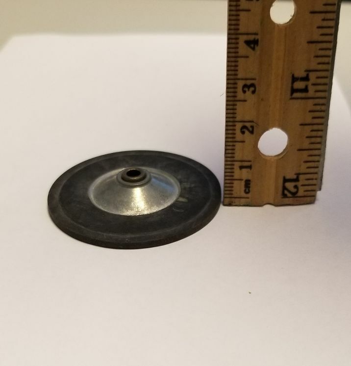 GARRARD IDLER WHEEL #76299 NOS 1.842 inch or 46.79 mm SOFT RUBBER