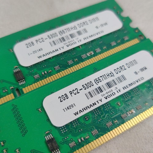 497-0455321 2GB DDR2-667 PC2-5300 Unbuffered NonECC Memory RealPOS 7459 - Picture 3 of 3