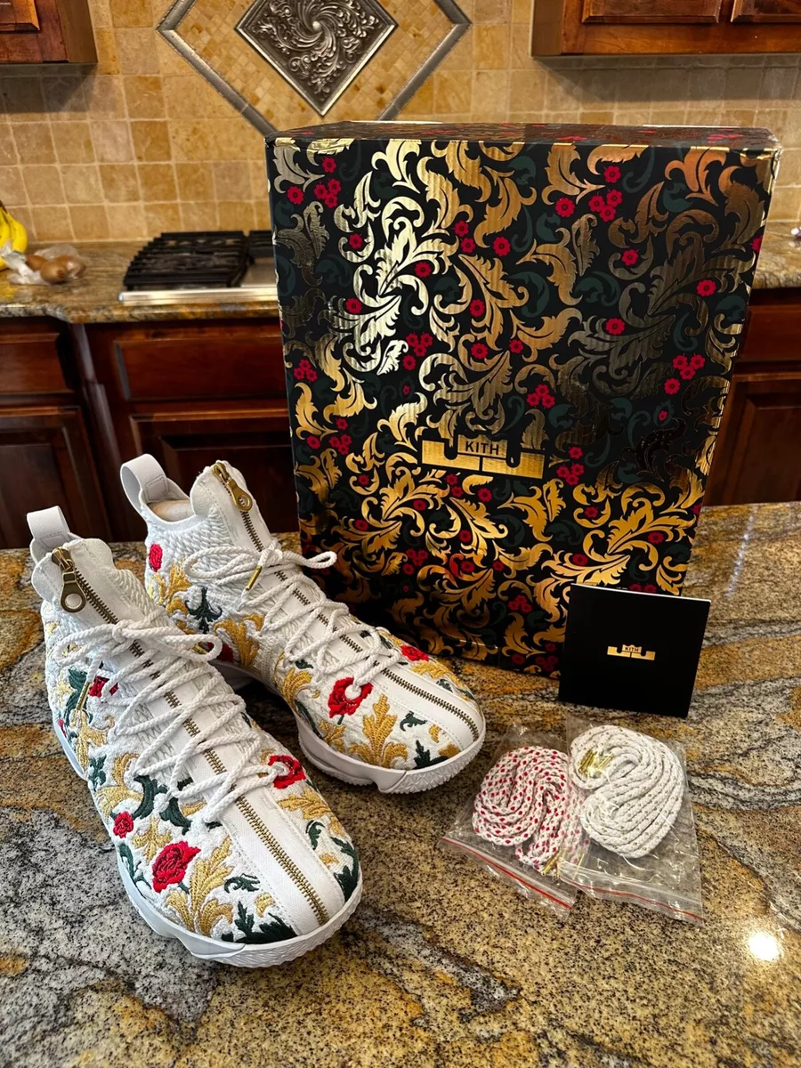 Size 11.5 Nike LeBron Performance 15 x Kith King s Cloak 2018