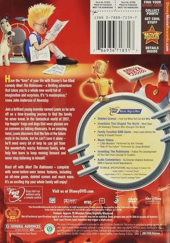 Meet the Robinsons by DISNEY (DVD)- You Can CHOOSE WITH OR WITHOUT A CASE - Picture 2 of 2