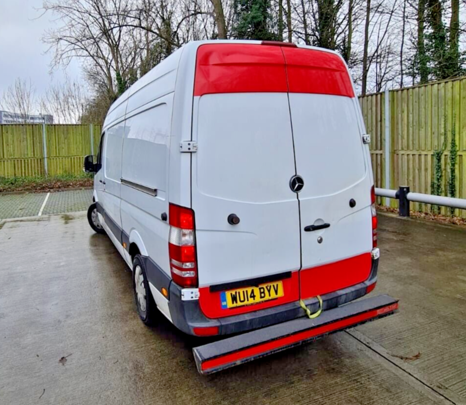 MERCEDES SPRINTER 2014 313 CDI/AIRCON/ MWB HIGH ROOF PANEL VAN EURO 5