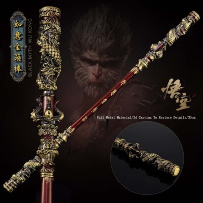 Monkey King Staff Black Myth:Wukong Spiel Waffe Schreibtisch Dekoration Anhänger