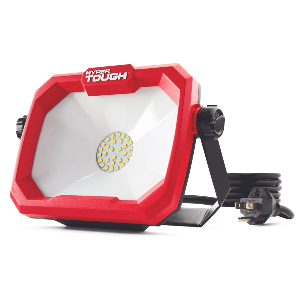 Hyper Tough 2500-Lumen CORDED LED WORK LIGHT | 360° FOLDABLE