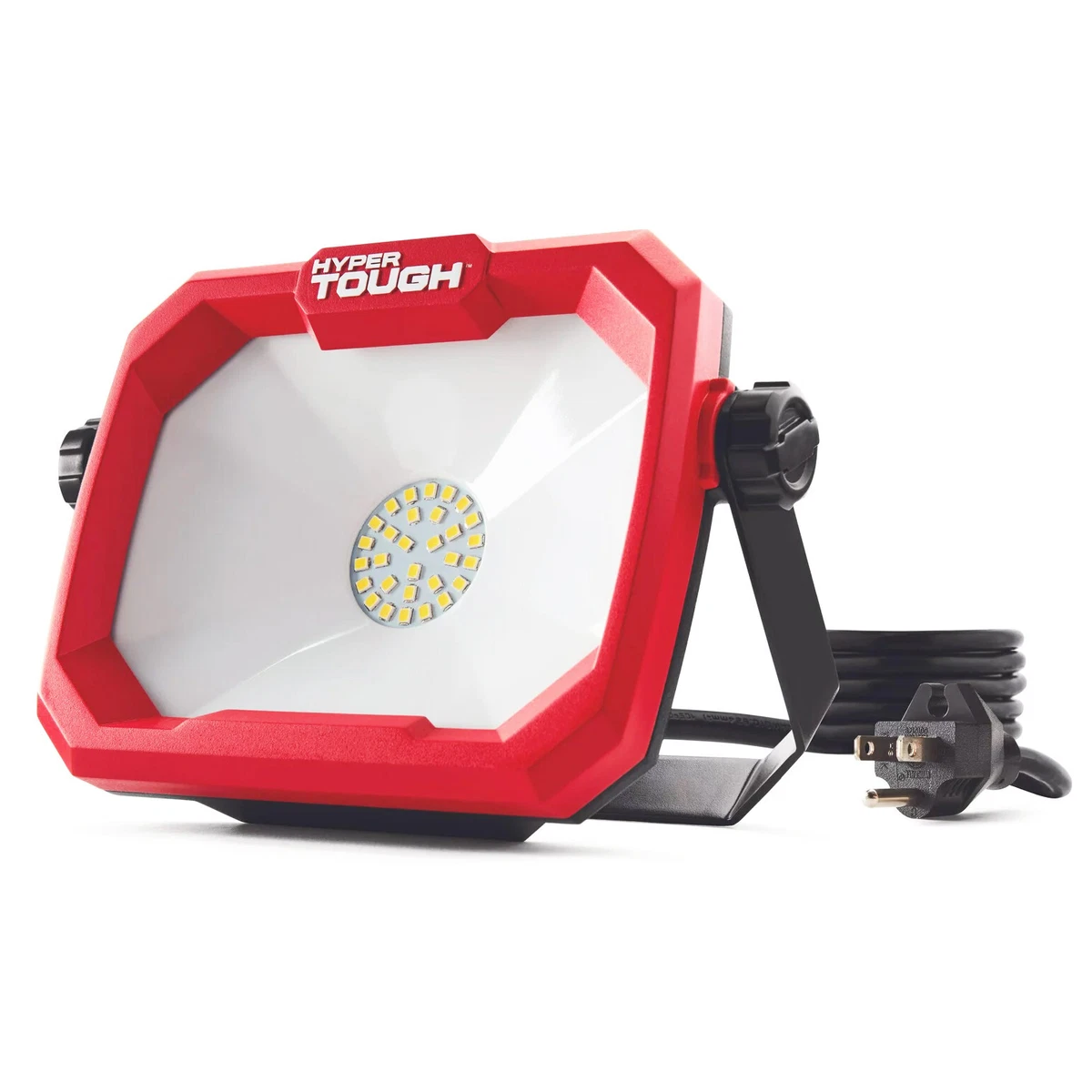 Hyper Tough 2500 Lumen CORDED LED WORK LIGHT 360 FOLDABLE