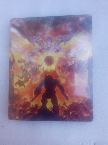 New! Doom: Eternal Steelbook Case (No Game Included) - PS4 + Xbox One -Sealed - Picture 2 of 5