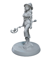 Dungeons & Dragons Playable Character - Female Human - Sorceress, Witch, Druid