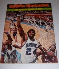 1975 Sports Illustrated BUFFALO Braves GARFIELD HEARD No Label NBA PLAYOFFS N/L