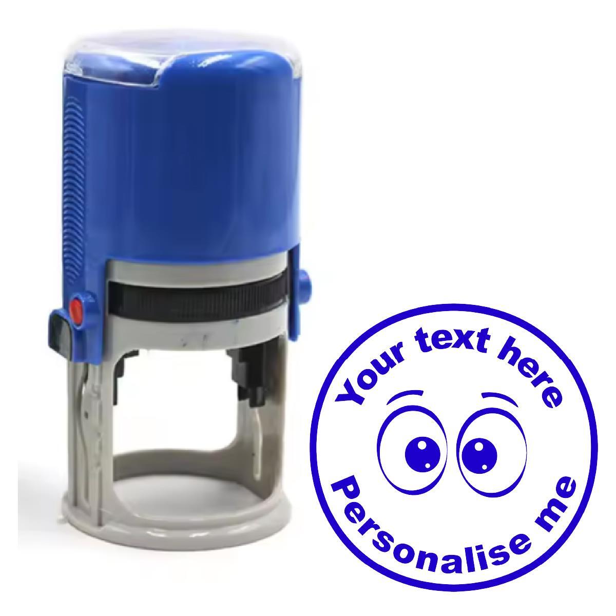 Personalised Stamp Tick Box 30mm Self inking stamper for School Teachers
