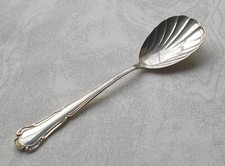 *RAR* Eleganter Zuckerlöffel mit Barockem Dekor in 800er Silber aus Italien