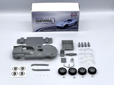 1:24 Model Kit For Chaparral 1 1963 Sebring Jim Hall Vintage