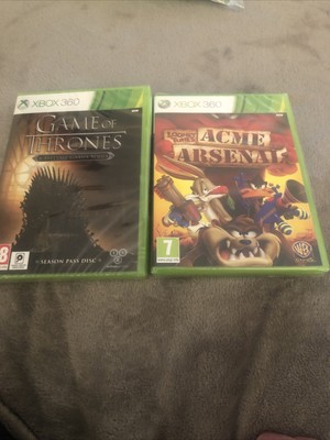 Looney Tunes: ACME Arsenal Xbox 360 beide Factory Sealed keine Risse oder Löcher