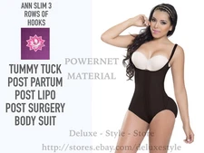 FAJA COLOMBIANA CUERPO BODY POWERNET DESPUES DE EMBARAZO GIRDLE ANN SLIM 2302 