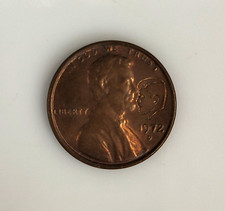 1972-D Lincoln memorial Cent Penny Lincoln Looking at JFK Ungraded Uncertified