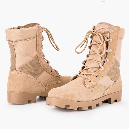Mens Outdoor Tactical Boots Military Army Combat Patrol Work Boots Hunting Shoes - Picture 6 of 15