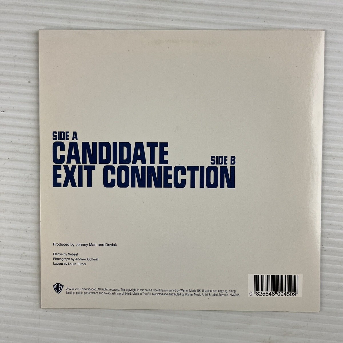 JOHNNY MARR original盤! LP•7”epレコードセット Marr, Johnny - Candidate 7