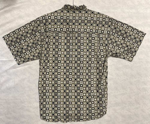Pineapple Connection hawaiianisches Shirt Erwachsene M 100 % Baumwolle kurzärmelig zuknöpfen - Bild 6 von 7