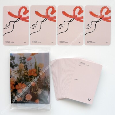 JOSHUA SEVENTEEN FML CARAT ver. Complete Photocard Set 4pcs