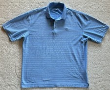 Nike Golf Walt Disney World Polo Shirt Men  s Large Blue Striped Mickey Y2K
