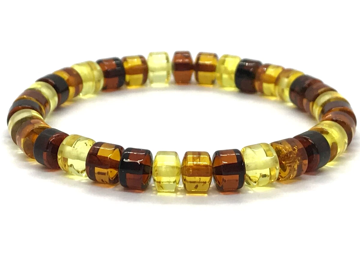 AMBERAGE Natural Baltic Amber Bracelet for Adults India | Ubuy