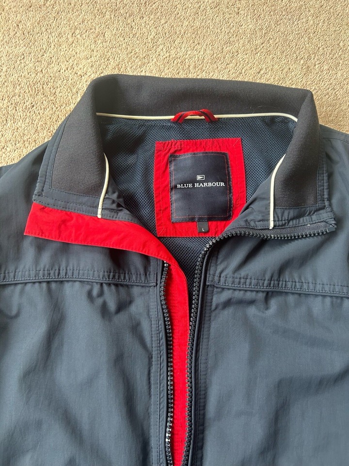 blue harbour jacket large eBay