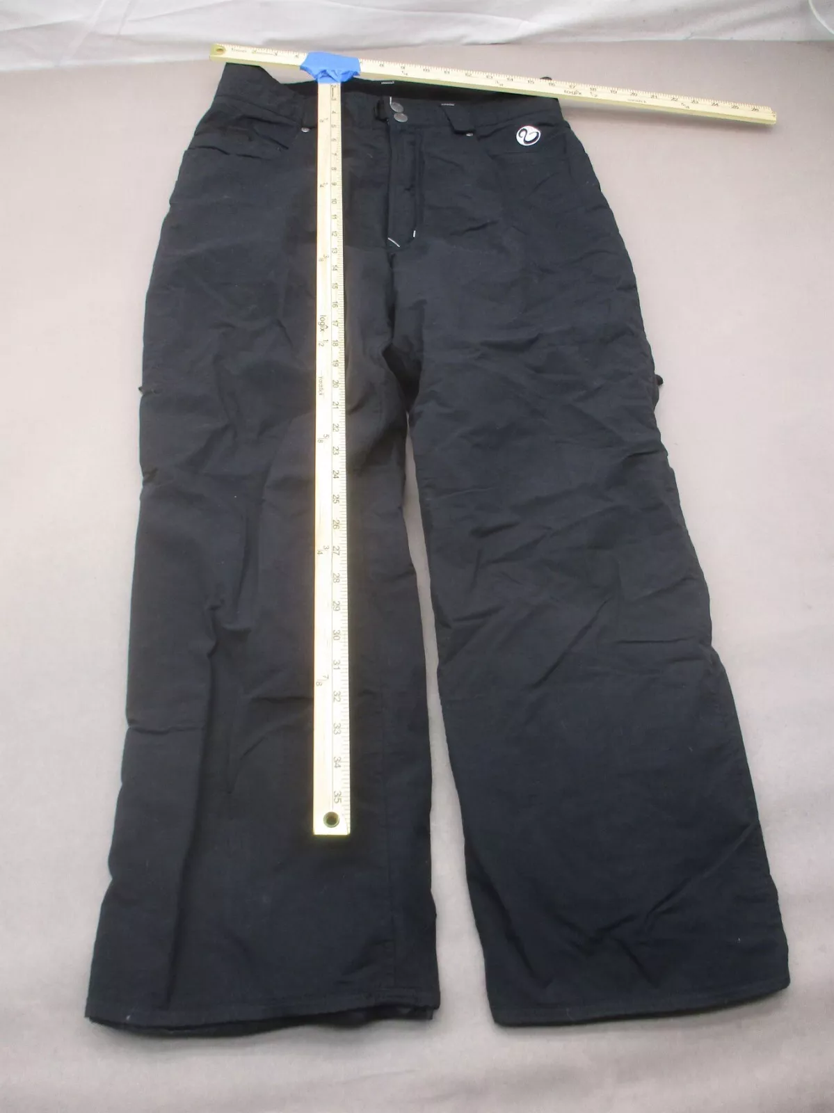 burton waterproof zip fly pocket boot gaiters snow pants