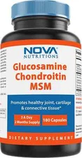 Nova Nutrition Glucosamine+Chondroitin+MSM 2600 mg 180caps