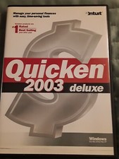 QIICKEN 2003 DELUXE CD ROM BY INTUIT