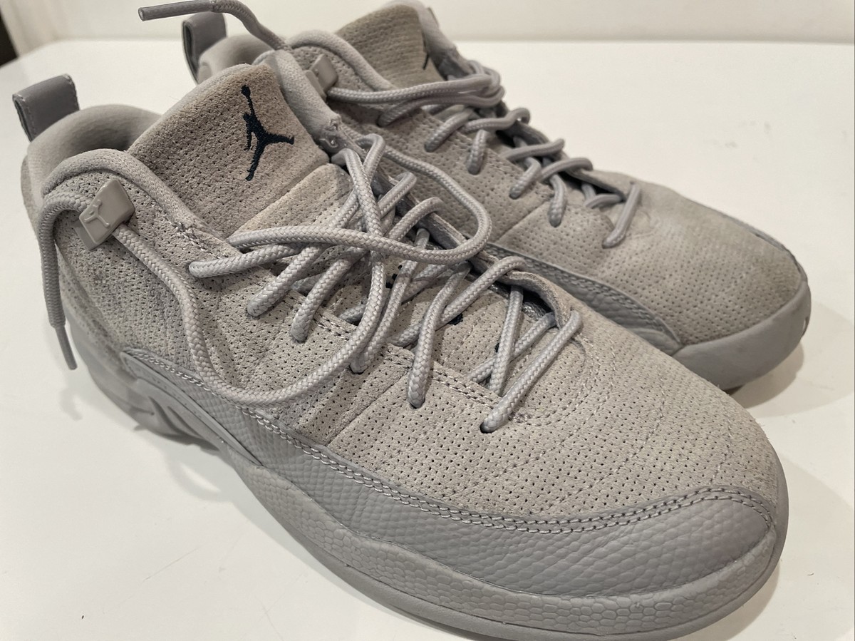 Nike Air Jordan 12 Retro Low Wolf Grey (GS) Size 5.5Y 308305-002