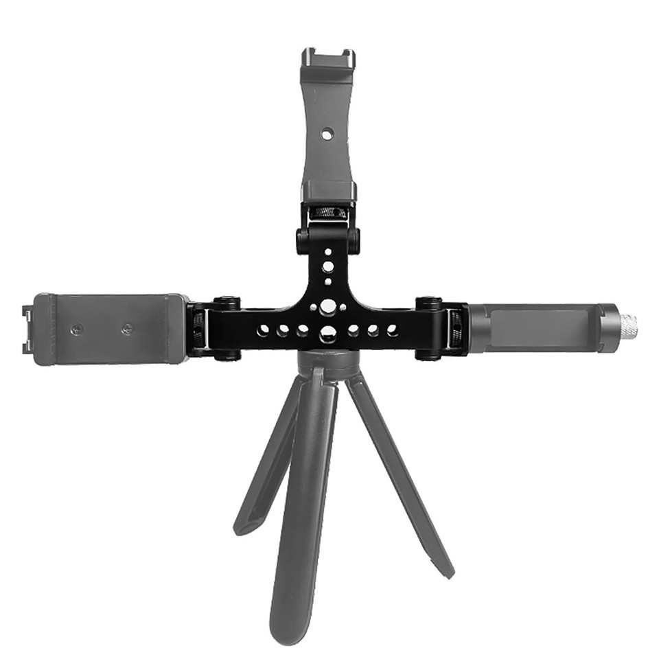 3Position Multifunctional Bracket Phone Adapter Stand Pan Tilt Base