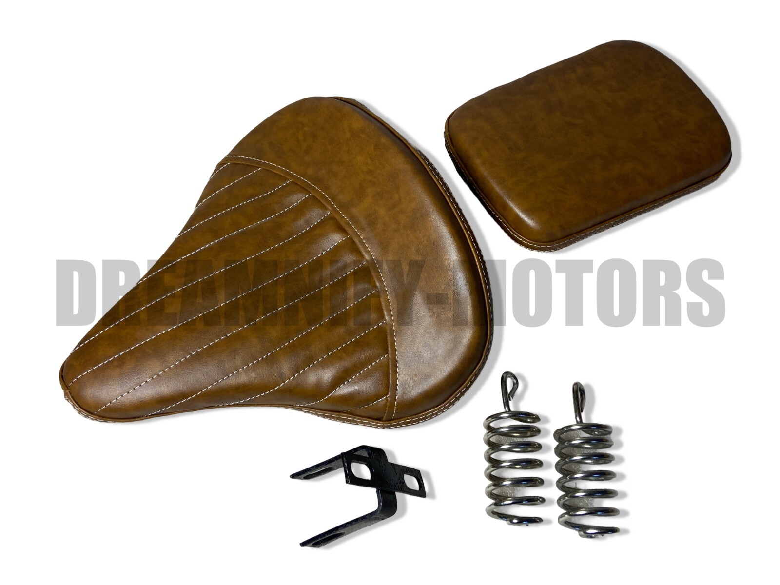 Siège Avant Et Arrière En Cuir Pur Pour Royal Enfield Classic 350 UCE 500 EFI
