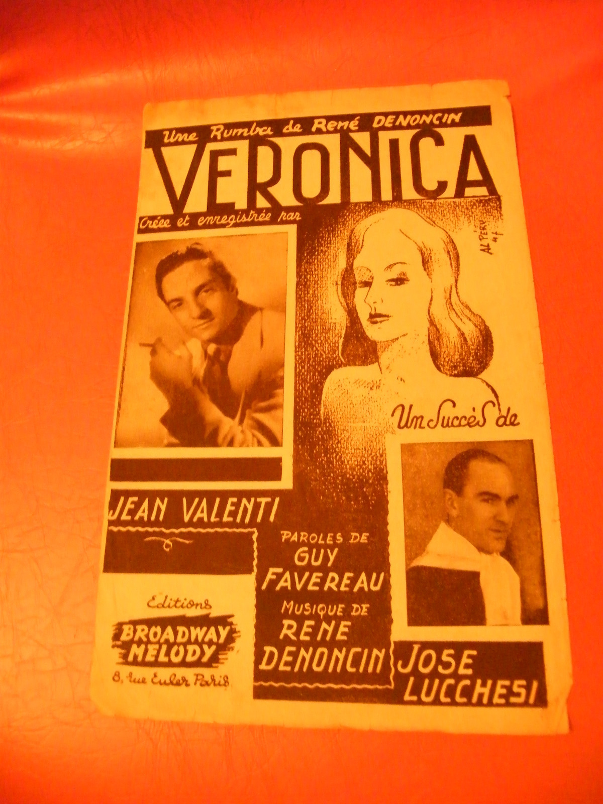 Partition Veronica Jean Valenti José Lucchesi