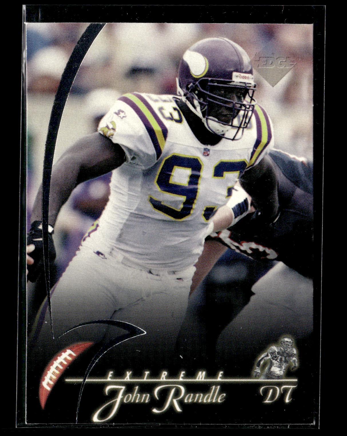 1997 Collector's Edge Extreme Foil #P96 John Randle Minnesota Vikings