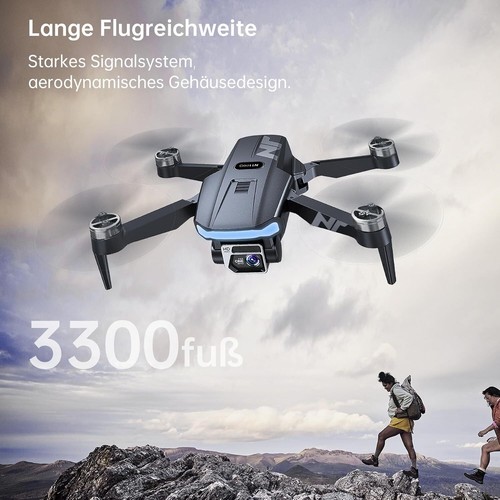 Drohne mit Kamera für Erwachsene 4K UHD, 90 Min lange Flugzeit, lange Kontrollst - Bild 6 von 6