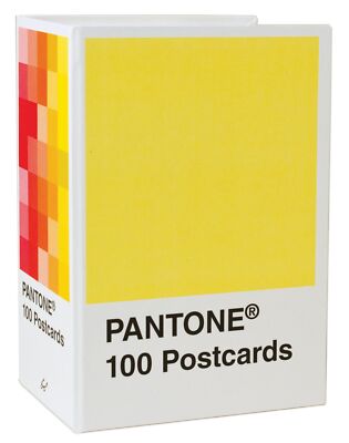 Pantone Color Postcards Set of 100 Graphic Design Inspiration Art Cards