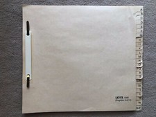 Leitz 1200 rejestr poprzeczny A-Z 1 papier beżowy 24 szt. + gratis półzszywacz