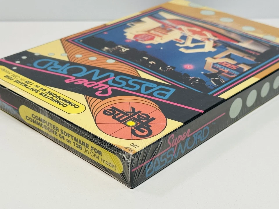 Super Password Commodore 64/128 Vintage BRAND NEW! FREE SHIPPING! - Image 3 of 4