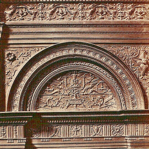 170-ALBUMINA <ITALIA_VERONA> Capilla Pellegrini S.M. Organo (Dettaglio)19x25cm - Imagen 2 de 2