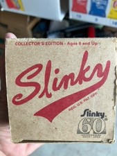 Original Slinky Walking Spring Toy, Green Metal Slinky