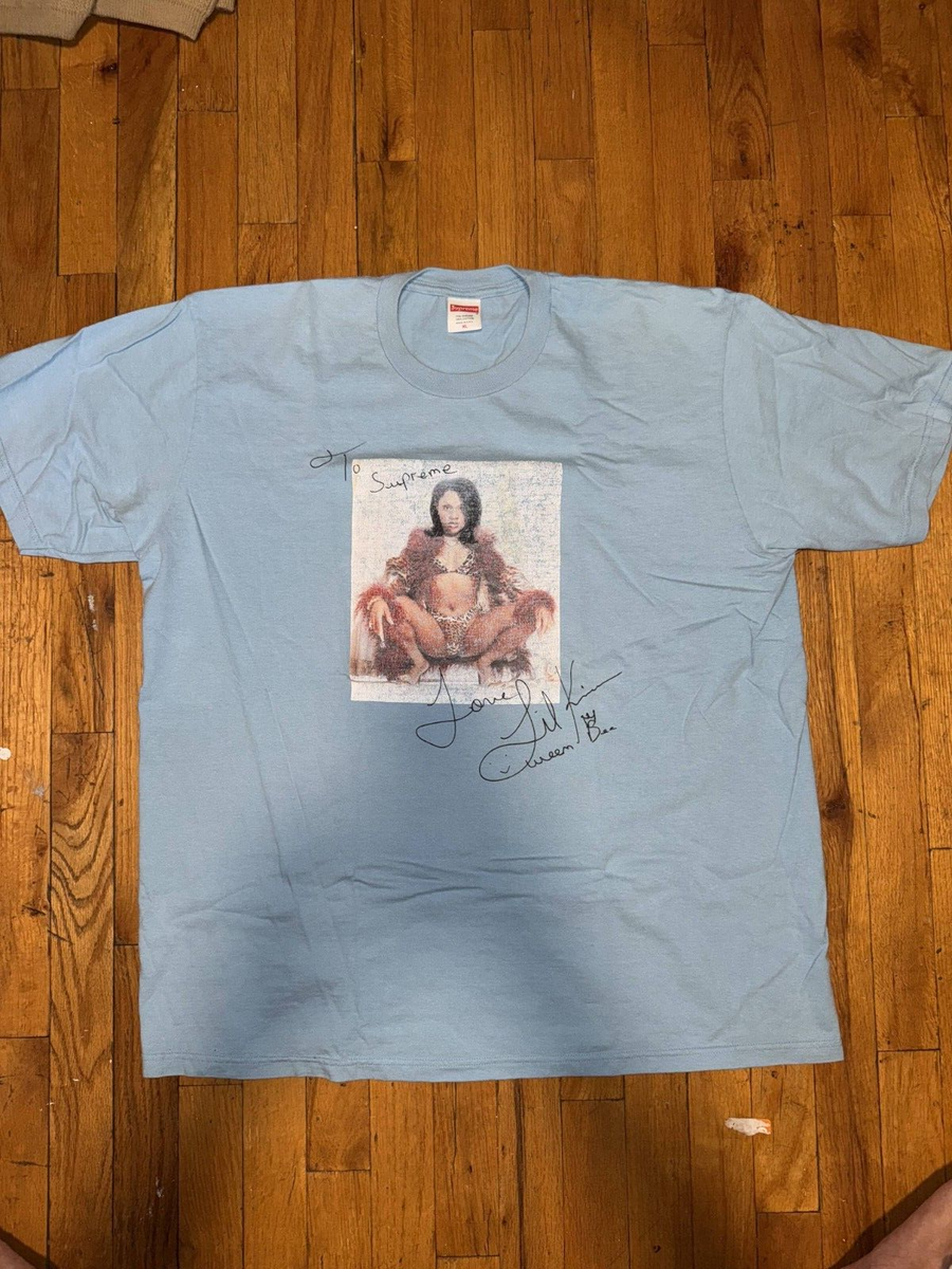 SS22 Supreme Lil Kim Tee Blue Rap T Shirt size XL Vintage | eBay