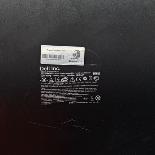 Dell PowerConnect 6224 24-Port Gigabit Managed Switch, Layer 2, Mounting Ears - 第 5/5 張圖片