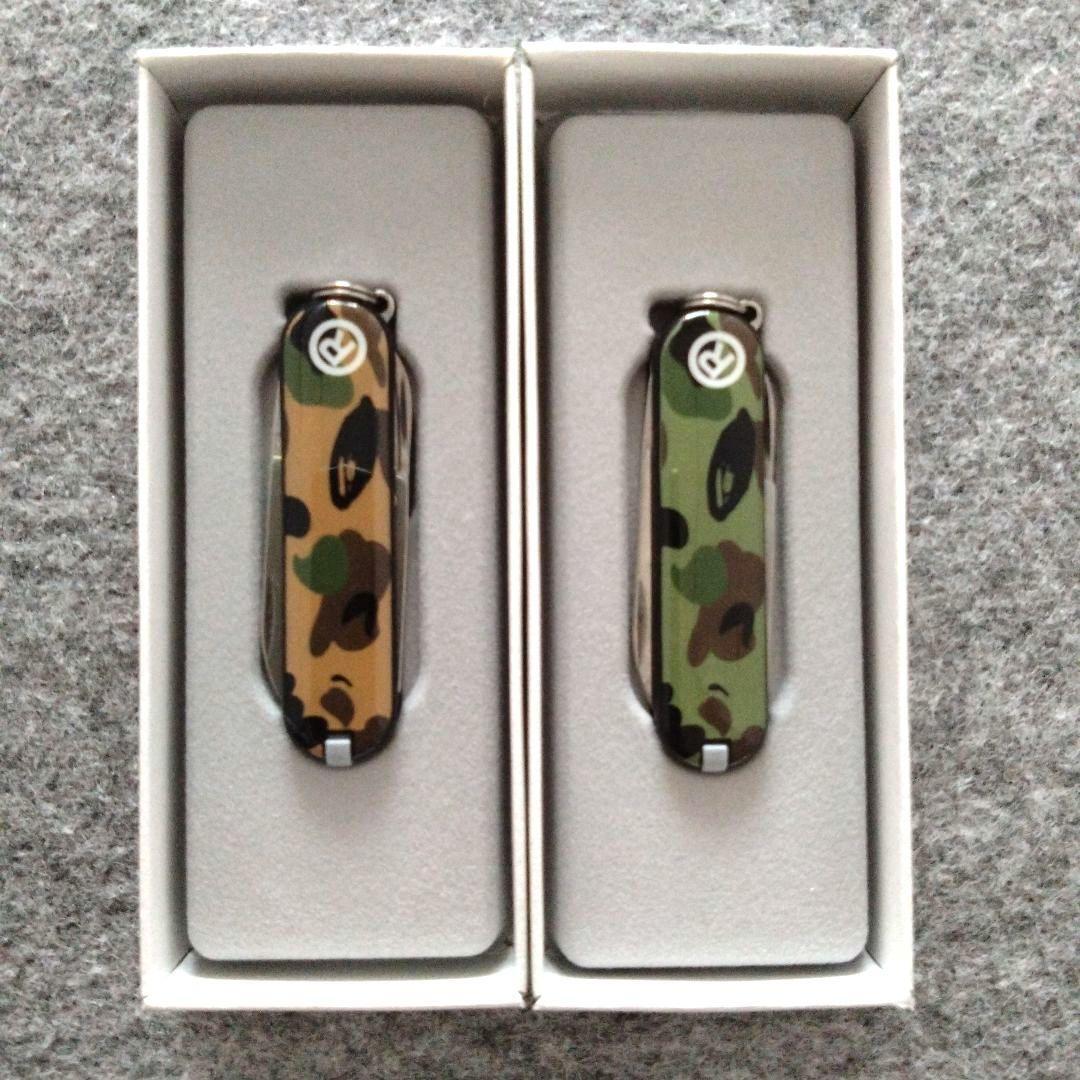 A BATHING APE ✕ VICTORINOX A Bathing Ape x Victorinox 1st Camo Pocket Knife | Hypebeast