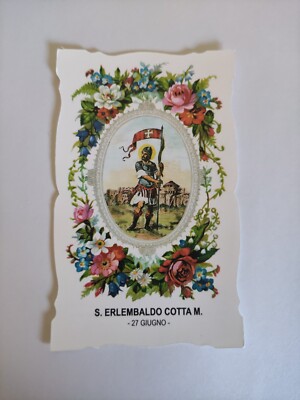 San Erlembaldo Cotta Martire, 27. Juni Heiliger Kalender des Tages 