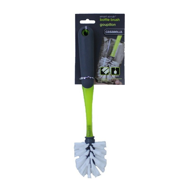 Casabella 8515902, Grey/Green 12" long Smart Scrub Bottle Brush eBay