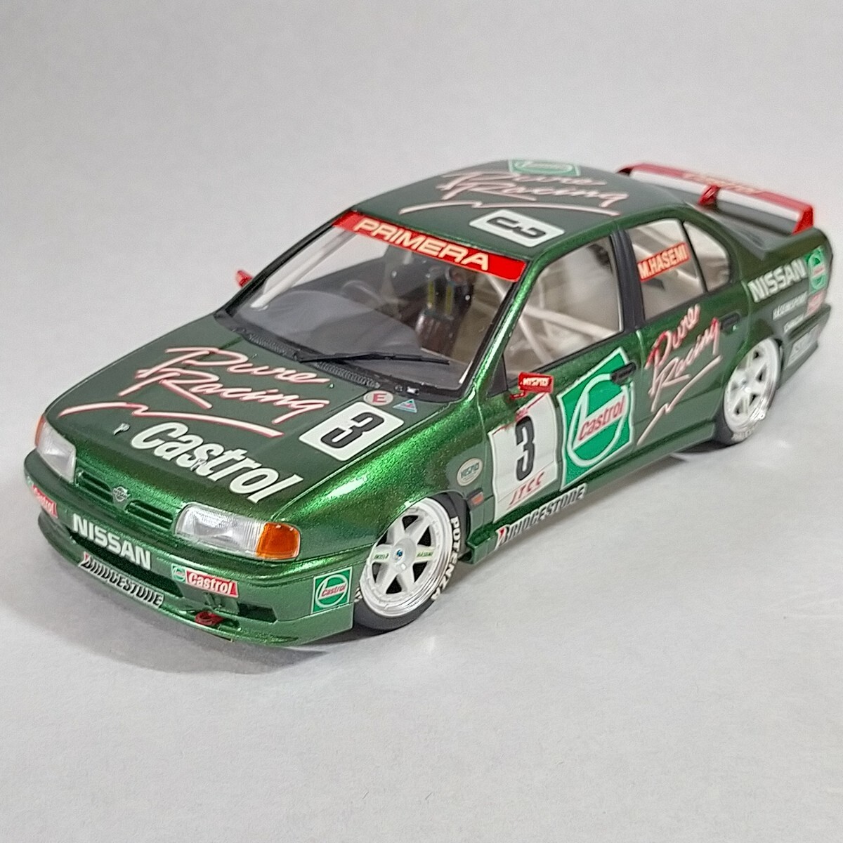 自動車 TAMIYA NISSAN PRIMERA JTCC 1/24 Tamiya Sports Car Series No.147 24147 1/24 Calsonic Nissan
