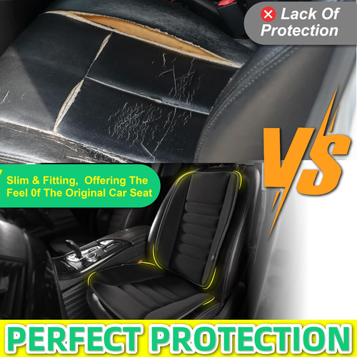 Kingphenix Car Seat Cushion with Back Support Pillow: Enhanced Comfort Memory Fo - Bild 8 von 12